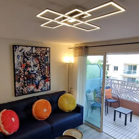 Juan 4 Prs, Clim, 300m Plage, Piscine, Parking * 昂蒂布