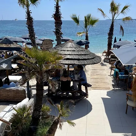 Juan 4 Prs, Clim, 300m Plage, Piscine, Parking 昂蒂布
