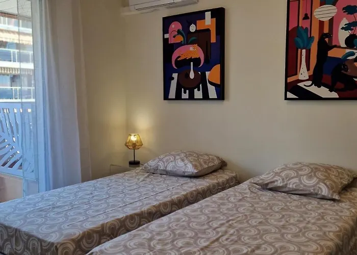 Juan 4 Prs, Clim, 300m Plage, Piscine, Parking Lejlighed Antibes